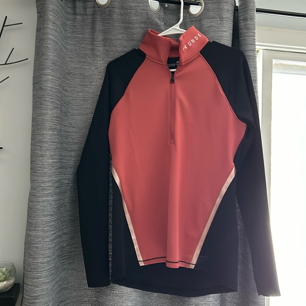 Underarmour half zip warmup jacket/sweatshirt
